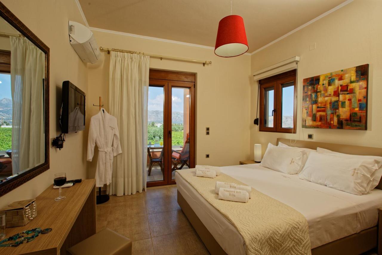 Cretan Vineyard Hill Villa Kato Kalesia エクステリア 写真