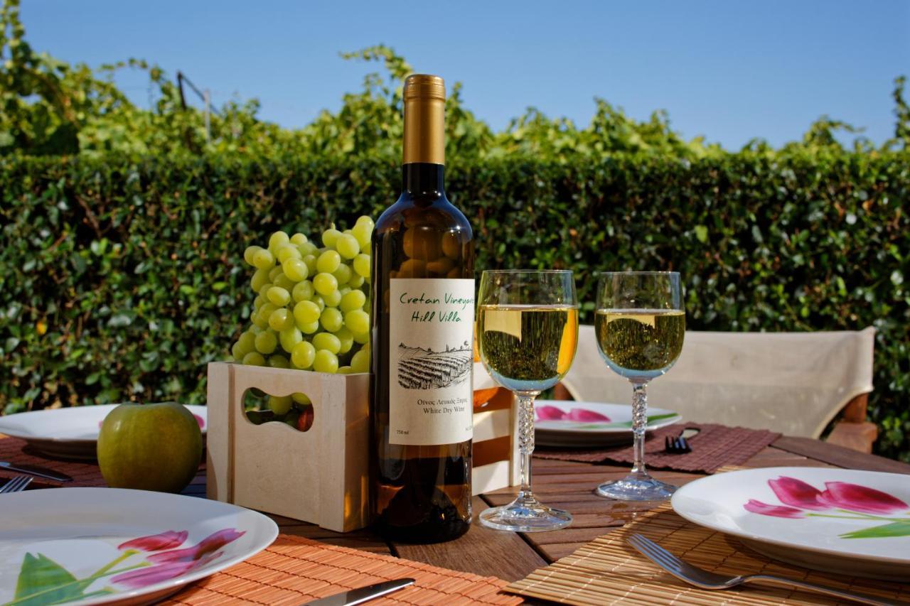 Cretan Vineyard Hill Villa Kato Kalesia エクステリア 写真