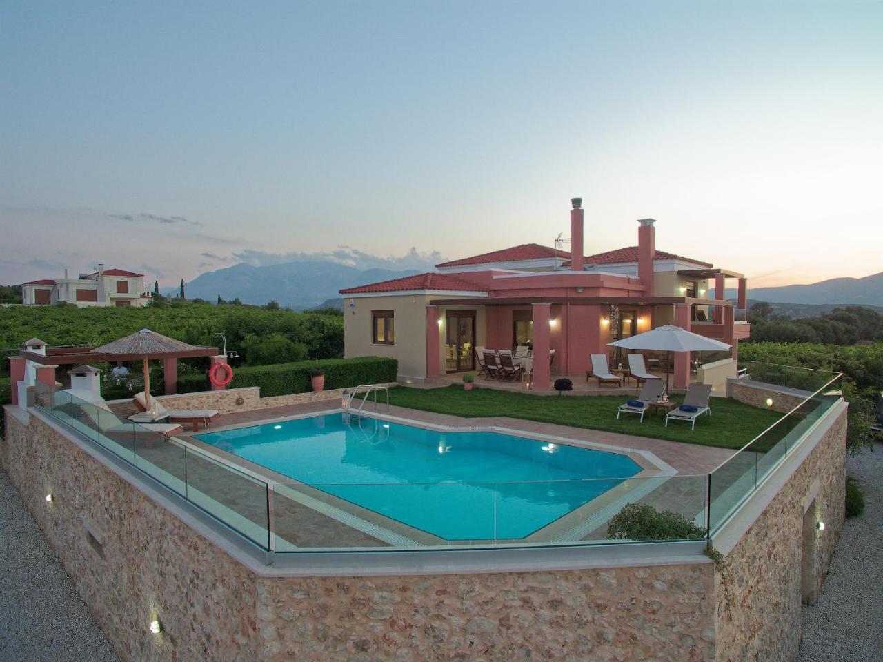 Cretan Vineyard Hill Villa Kato Kalesia エクステリア 写真